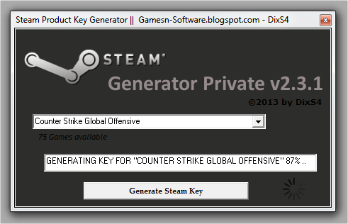 Cs go cd key generator 2015 free